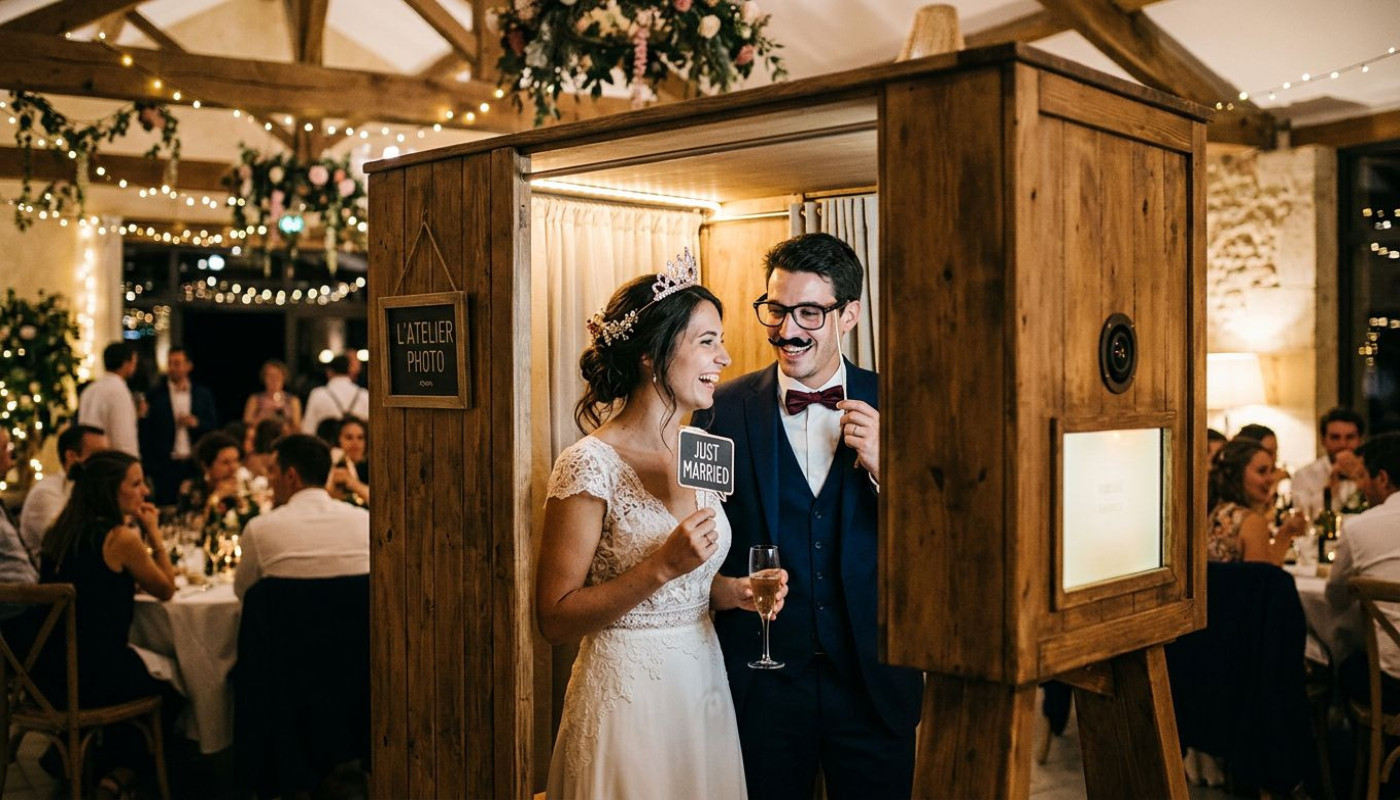 Pourquoi les couples plébiscitent la location de photobooth pour sublimer leurs souvenirs